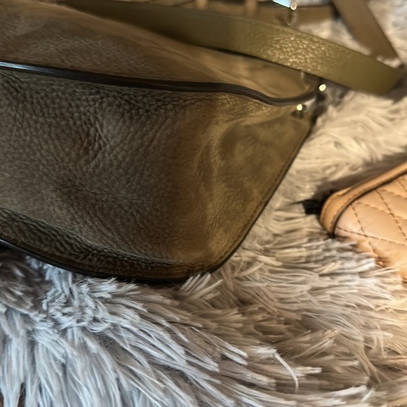 Rebecca Minkoff starry night saddle purse and Rebecca Minkoff quilted wallet. - Picture 7 of 11